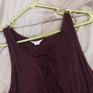 Burgundy Aeropostale Blouse